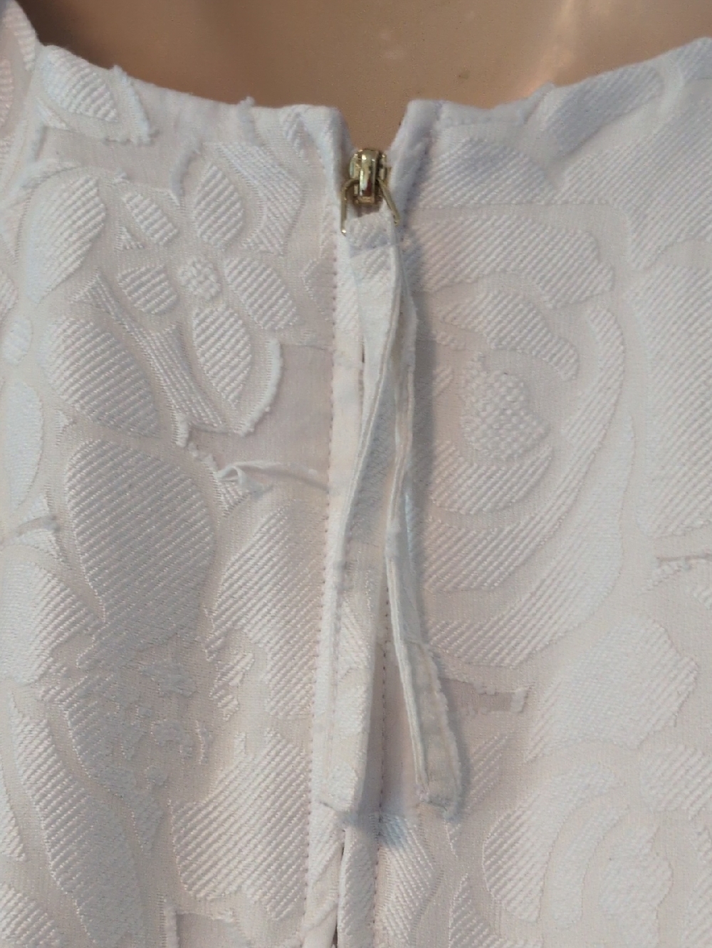 Lilly Pulitzer Knoxlie Dress Resort White Organza Bloom Jacquard 6 - Picture 11 of 16